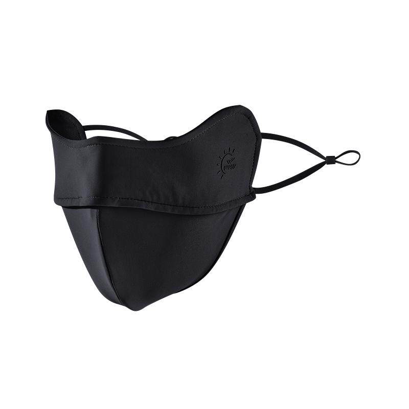 三福鱼骨透气防晒面罩时尚高颜值防紫外线遮阳护脸口罩2026新款