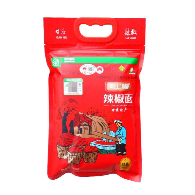 甘肃陇上椒精品甘谷辣椒面油泼辣子香辣蘸料炒菜火锅烧烤