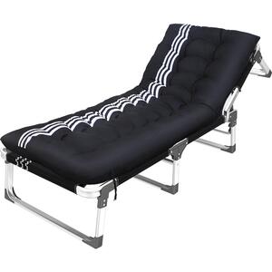 享趣铝合金折叠床单人床家用简易午休床办公室成人午睡躺椅行军床