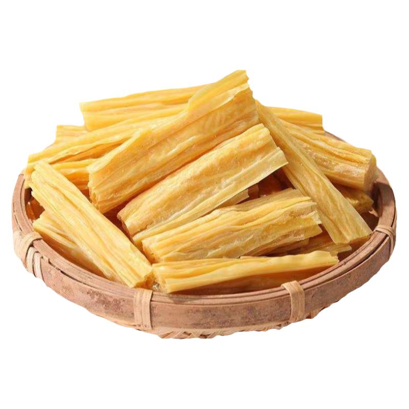 河南纯正手工非转基因无盐黄豆腐竹非特级干货火锅食材商用豆腐干