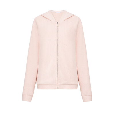 SILKYMIRACLE半边绒真丝睡衣长袖