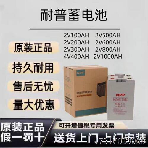 NPP耐普蓄电池2V1000AH原装正品持久耐用通讯设备专用