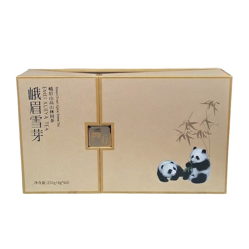 2025明前新茶 峨眉山高山绿茶峨眉雪芽禅心特级茶叶礼盒252g