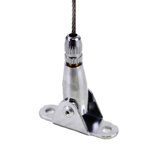 窗帘钢丝绳可调节弹簧钢丝绳2毫米包塑钢丝绳 钢丝固定绳 晾衣绳