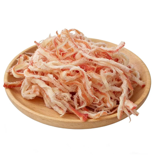 大连特产海鲜零食手撕碳烤鱿鱼丝即食干货独立包装500克