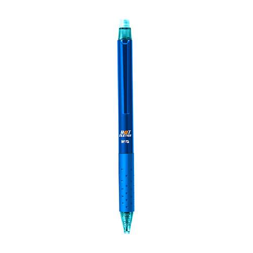 晨光中性笔按动热可擦蓝色黑色晶蓝笔芯0.5可擦笔水笔练字笔