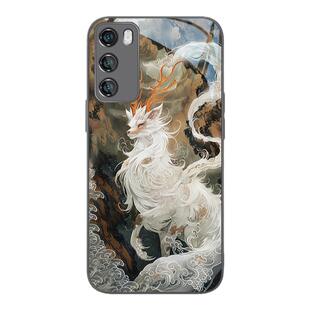 适用荣耀300pro手机壳山海经白泽magic7国风华为nova13神兽mate60秋冬pura70男p60艺术p50高级感40女30玻璃12