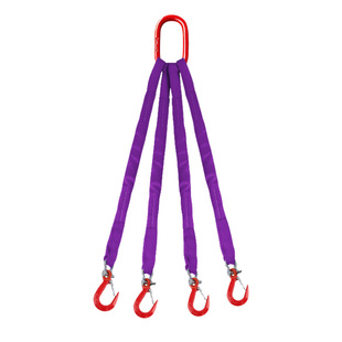 成华巨力起重吊带吊绳2腿4腿5t吊装带扁平吊带组合吊索具柔性吊带