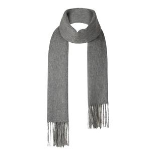 嫵WOO【爆款推荐】经典款小水纹大衣穿搭高级感纯色羊绒围巾