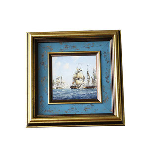 复古欧式相框68寸710创意摆台高奢感定制婚纱艺术照相像片A4画框