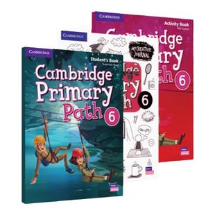 现货进口原版 剑桥小学国际教材 Cambridge Primary Path 6 Student's Book+My Creaive Journal Activity Book 带官网在线练习