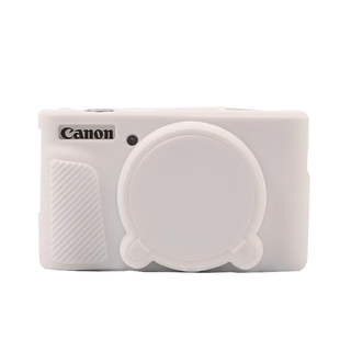 适用于佳能SX740HS SX730相机保护套专用包皮套PowerShot sx740 sx730硅胶套 数码相机保护包 防撞防摔 配件