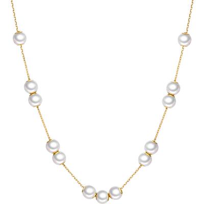 FENS珠宝18K金珍珠项链女
