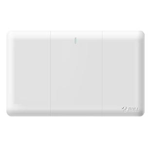 公牛插座旗舰开关插座自由搭配118型五孔多孔双开三开九孔G24白色