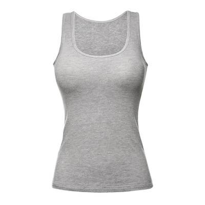 保暖背心女带胸垫免穿文胸发热