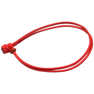 手链绳可穿日月星辰转运珠手绳编织红绳六字箴言串珠DIY男女细款