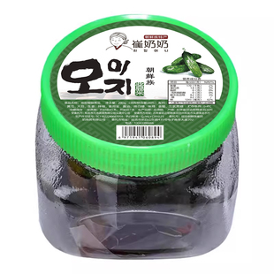 崔奶奶韩式泡菜腌小黄瓜酱黄瓜延边泡菜特产美食酸甜黄瓜280g/盒