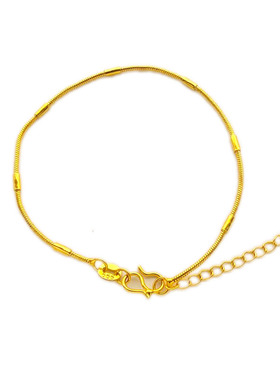 越南沙金手链女细款转