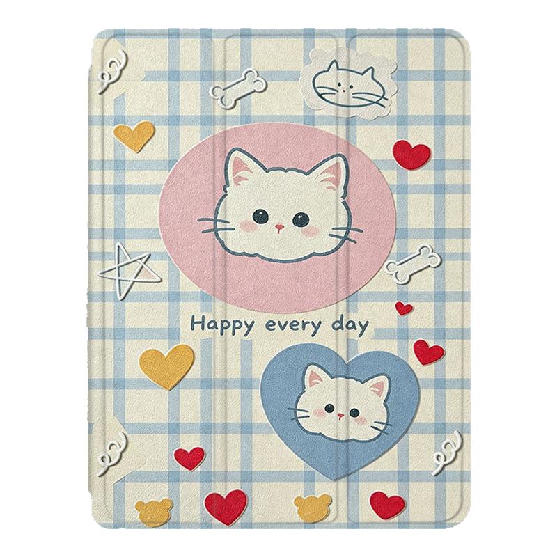 可爱猫咪OPPO平板保护壳