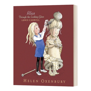 华研原版 英文原版 Alice Through the Looking-Glass 爱丽丝镜中奇遇 Lewis Carroll 英文版 进口英语原版书籍