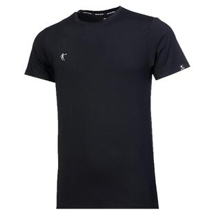 乔丹短袖T恤男士2026夏季新款冰丝透气速干衣休闲运动健身跑步服