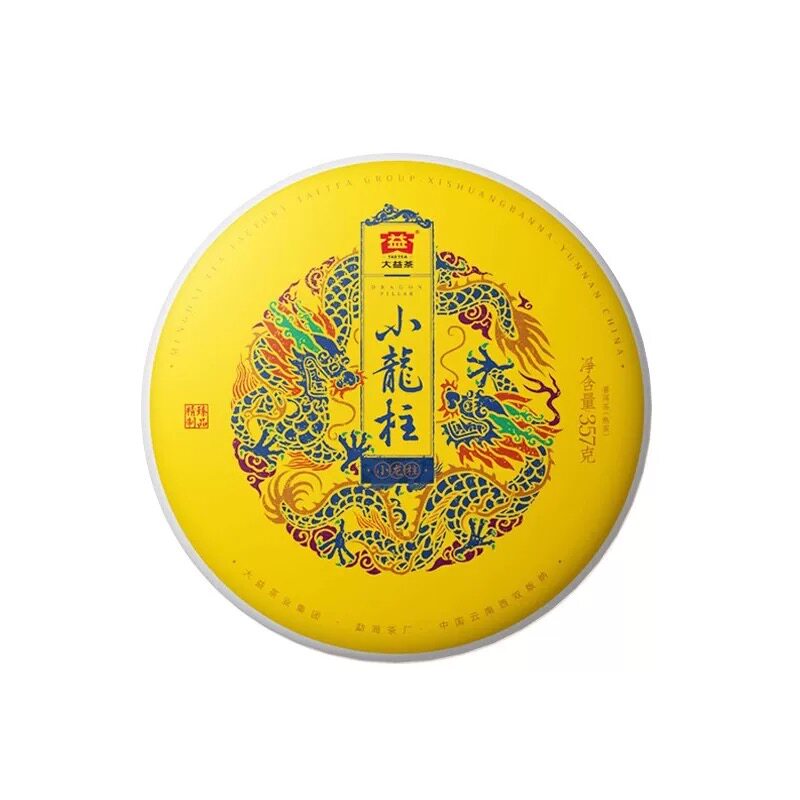大益普洱小龙柱明前春茶357g