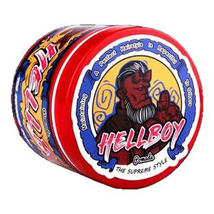 美国HELLBOY地狱男爵复古发油男士定型保湿发泥大背头油头膏发蜡