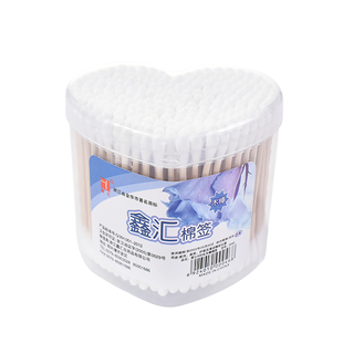 双头化妆棉签掏耳朵棉签棒棉花棒盒装卸妆卫生棉棒棉花木棒