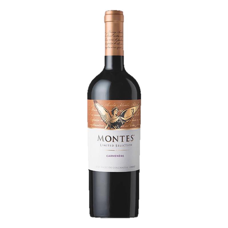montes蒙特斯限量精选赤霞珠佳美娜干红葡萄酒进口黑皮诺智利名庄