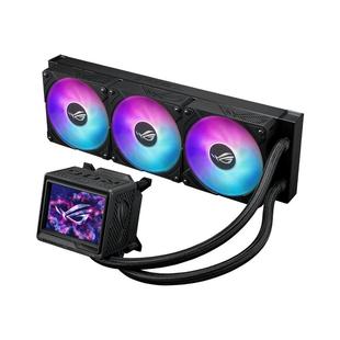 ROG 龙神三代 360 ARGB EXTREME白色一体式水冷散热器 Asetek全新方案/加厚磁吸式风扇水冷