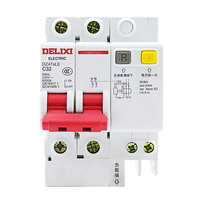 德力西空气开关家用带63a断路器