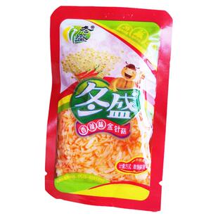 冬盛金针菇散装5斤装香辣下饭菜烧烤味咸菜开胃配拌饭即食零食品