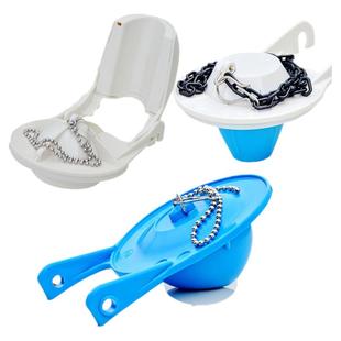 乐家马桶水箱配件 连体座便器 排水阀 东鹏大口径3寸拍盖下水器