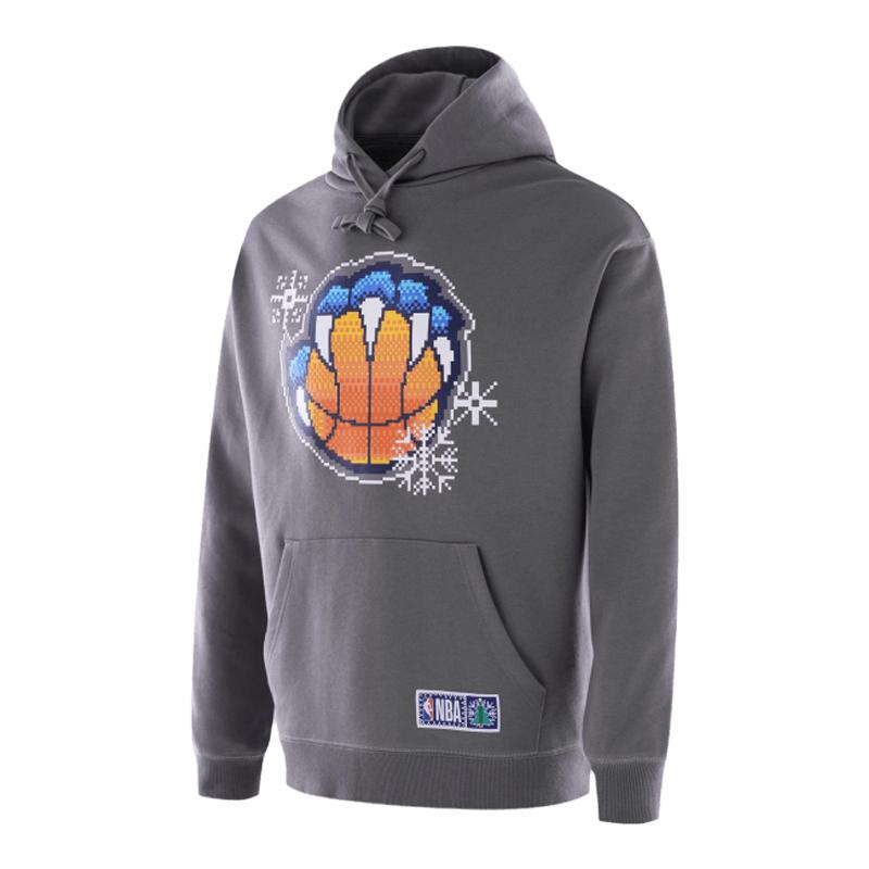 灰熊队套头衫NBA运动休闲连帽