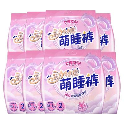 七度空间萌睡裤防漏夜用SPACE7