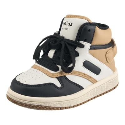 红蜻蜓男女童鞋加绒运动板鞋