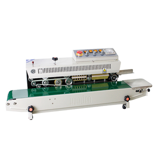 封口机FRBM-810自动连续墨轮油墨印字生产日期铝箔塑料食品茶叶商用薄膜自动封口机 原装正品