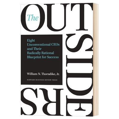 The Outsiders 商界局外人：巴菲特尤为看重的八项企业家特质进口原版英文书籍