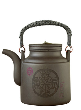 宜兴泡茶壶紫泥提梁壶家用茶具