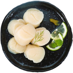宝宝贝柱水产扇贝柱肉冷冻生鲜海鲜新鲜瑶柱辅食非加拿大带子贝柱