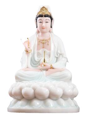 汉白玉祝福天青佛堂黄玉