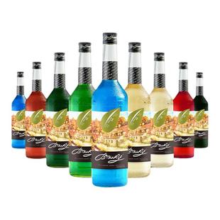 BIBURY/拜伯里 冰吸薄荷焦糖香草风味糖浆咖啡调酒奶茶拿铁商用