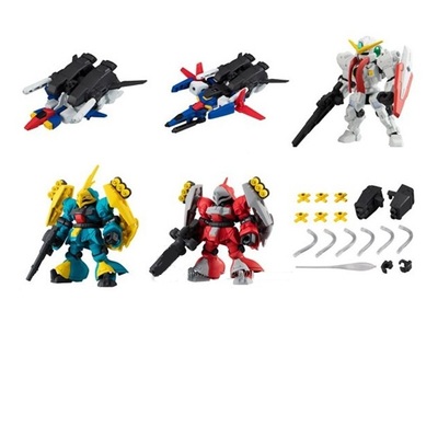 万代扭蛋德天使纳德雷ZZ红绿鹦鹉