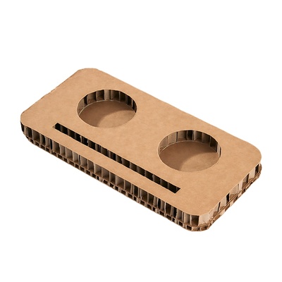 咖啡一次性蜂窝纸托盘定制