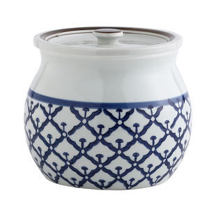 无孔陶瓷油罐耐高温油泼辣子辣椒油罐子家用调味罐炖盅装猪油坛子