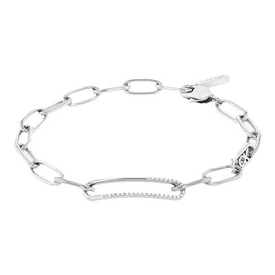 CK优雅回形针女士手链