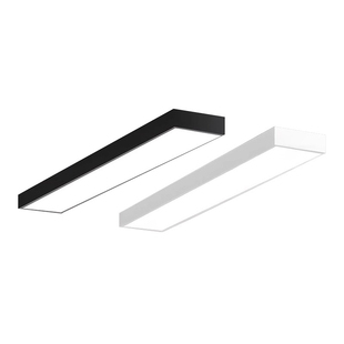 led长条形办公教室灯 店铺商超市方通理发店吸吊顶专用造型照明灯