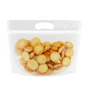 透明自封袋透明荚链食品袋子零食茶叶产品包装袋曲奇饼干密封口袋