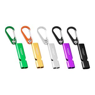 户外救生应急哨子超大声高频训练口哨高分贝爆音铝合金求生救援哨