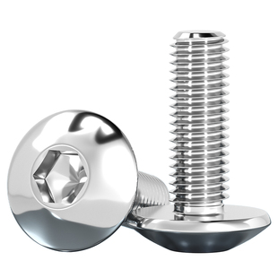 M3M4M5M6M8 304不锈钢大伞头内六角螺丝大扁头螺钉蘑菇头圆头螺栓